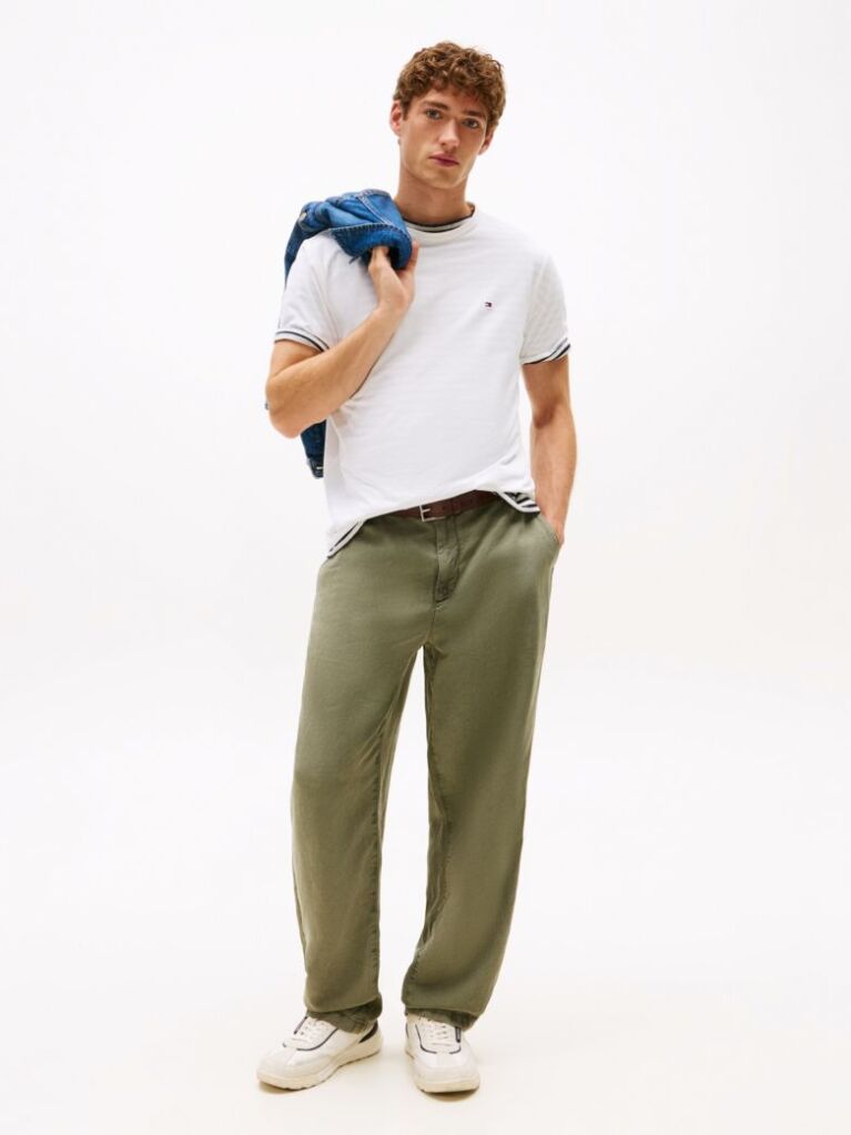 White Moisture Wicking T-Shirt  Men