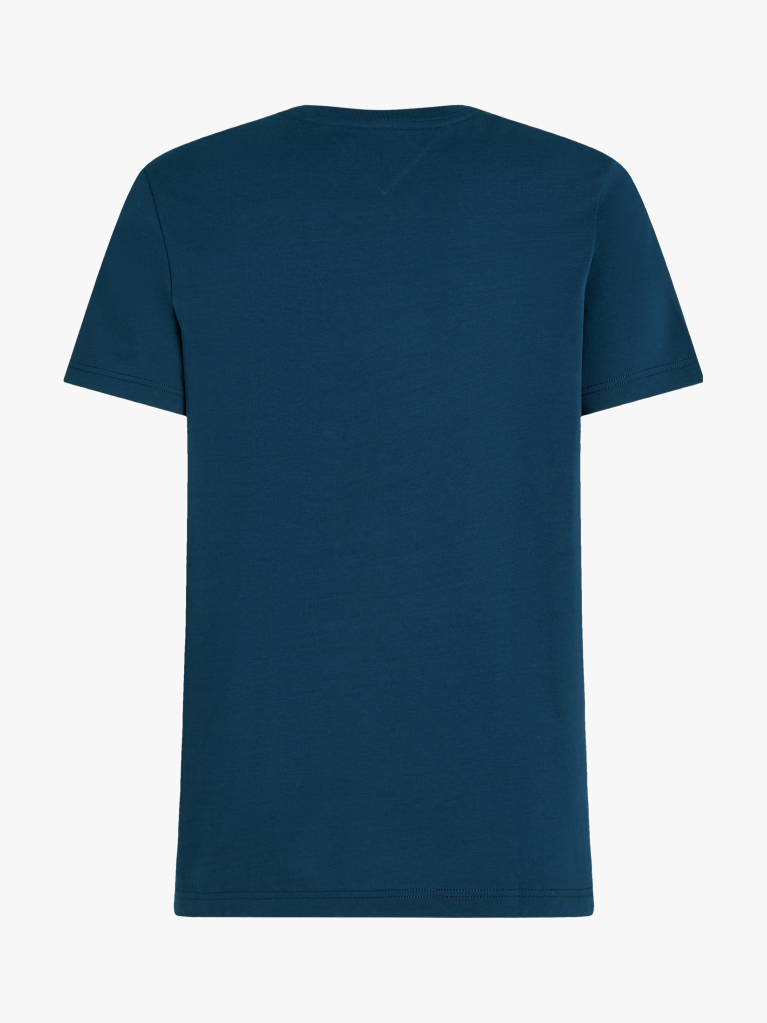 Blue Logo Graphic Crew-Neck T-Shirt  Men