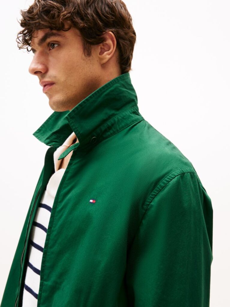 Green Lightweight Regular Fit Ivy Jacket  Men