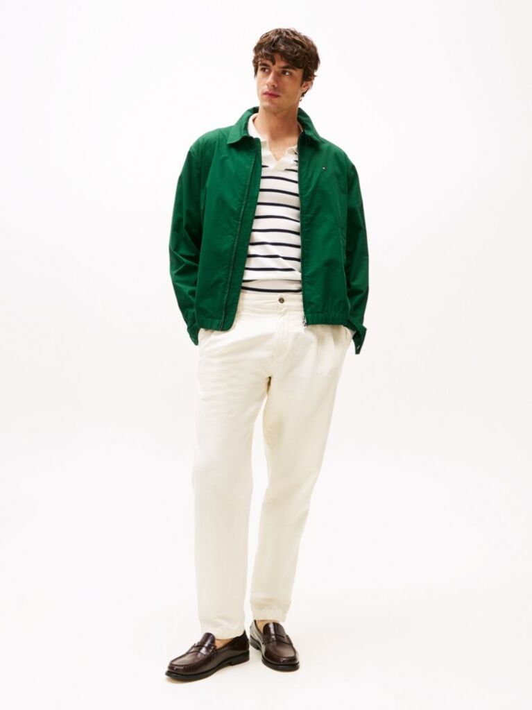 Green Lightweight Regular Fit Ivy Jacket  Men