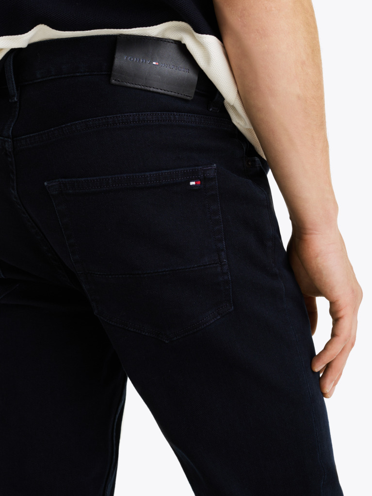 Blue Denton Straight Leg Jeans  Men