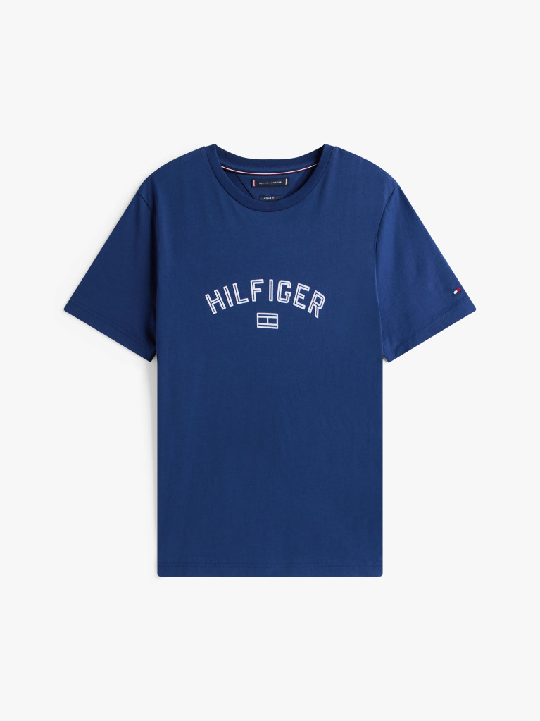 Blue Hilfiger Flock Tee  Men