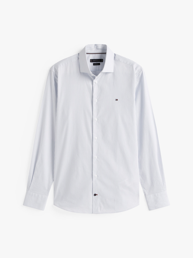 Blue Pop Stripe Shirt  Men