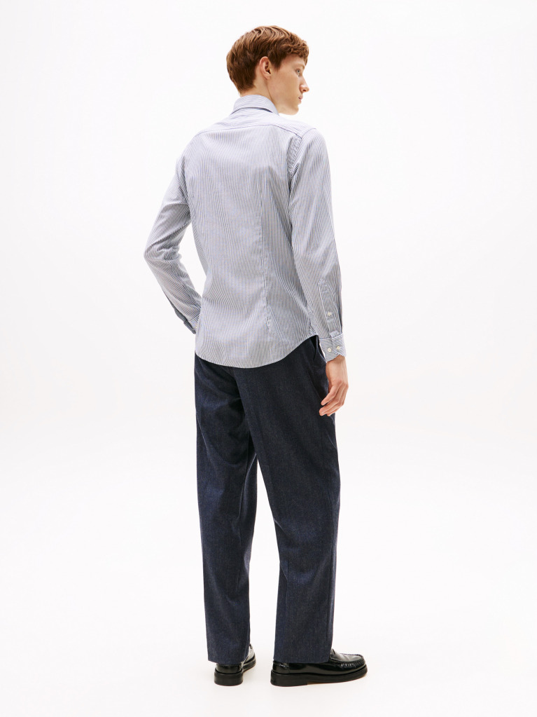 Multi Smart Casual Slim Fit Oxford Shirt  Men