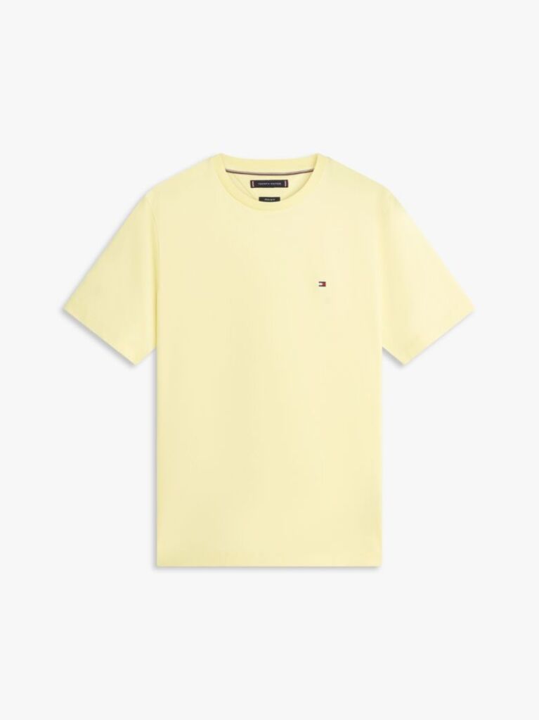 Yellow Flag Embroidery T-Shirt  Men