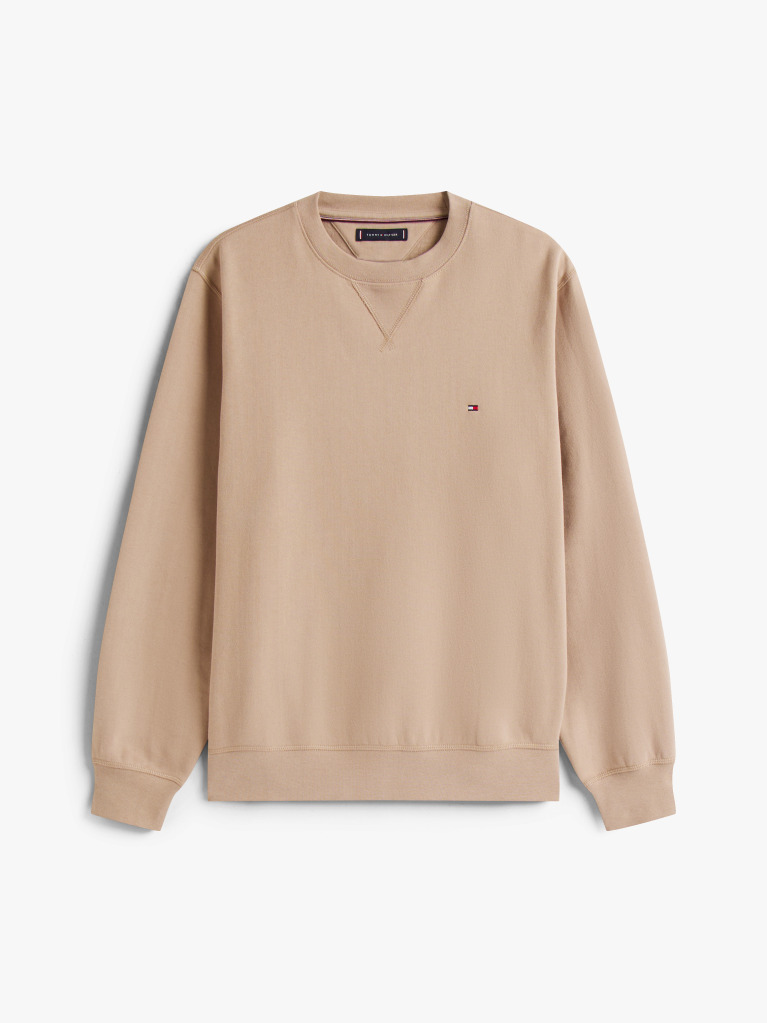 Beige Essential Fleece Sweatshirt  Men
