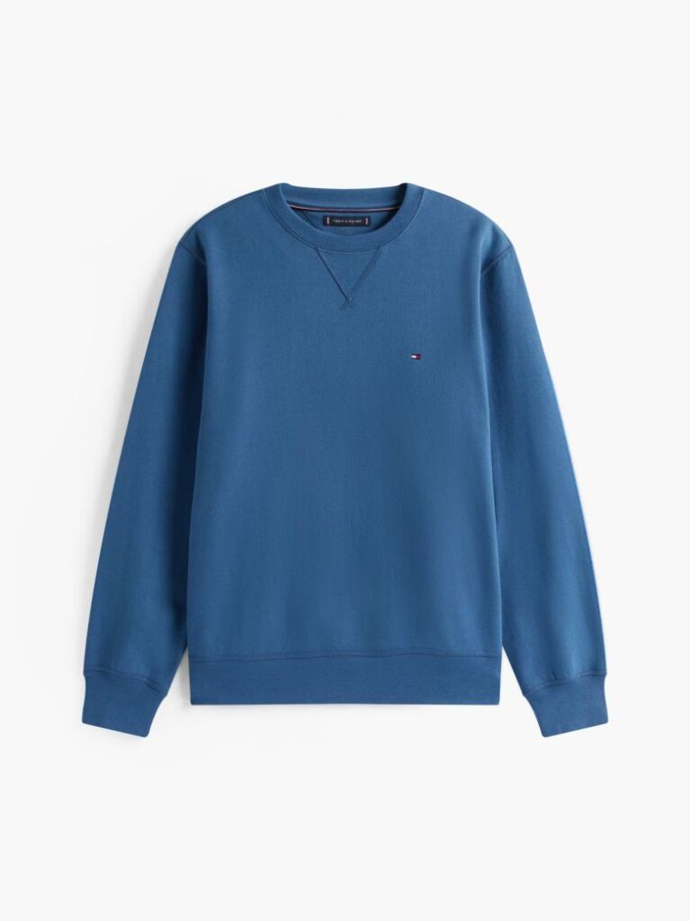 Blue Essential Fleece Sweatshirt  Men