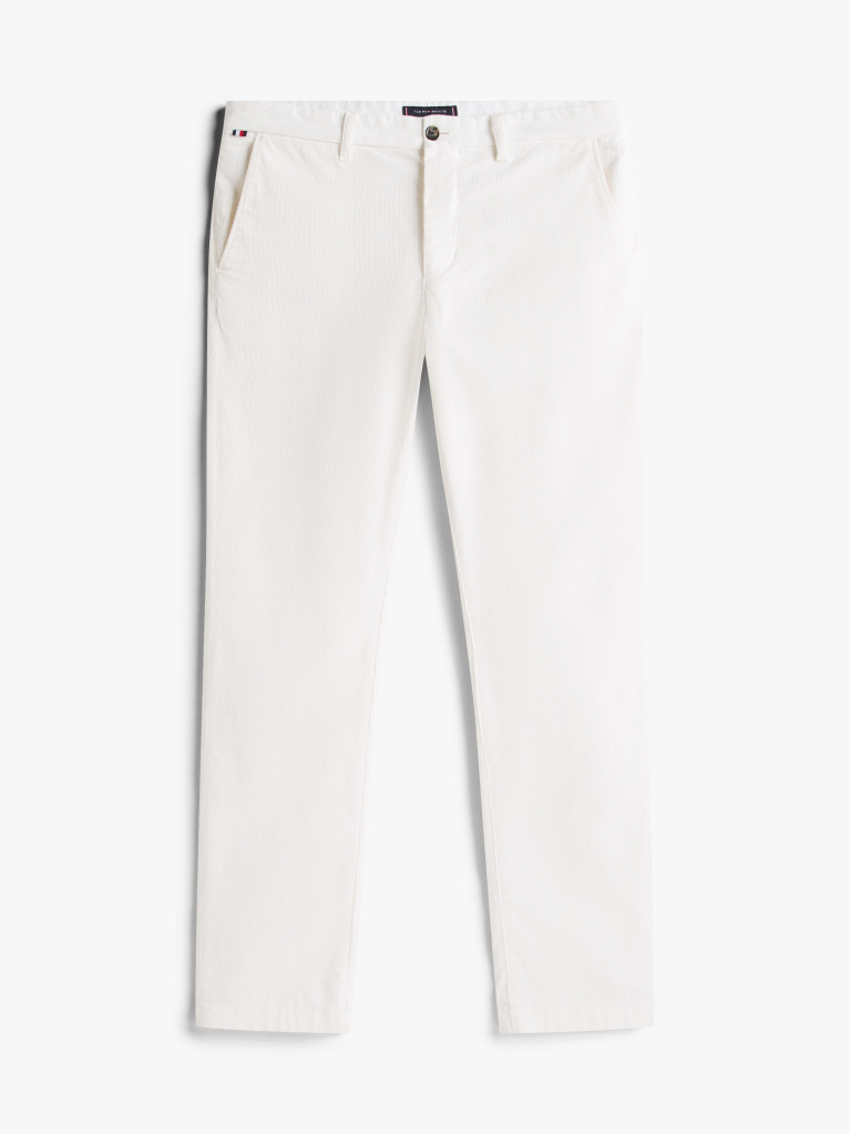 Beige Denton Straight Corduroy Chinos  Men