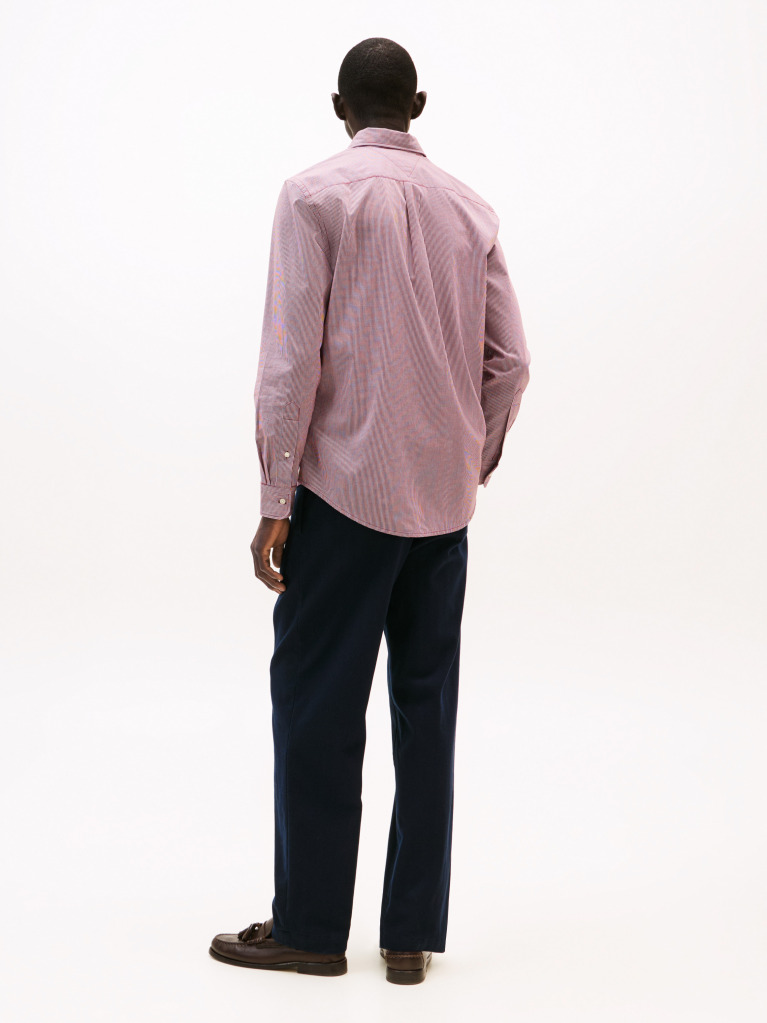 Multi TH Flex Regular Fit Gingham Shirt  Men