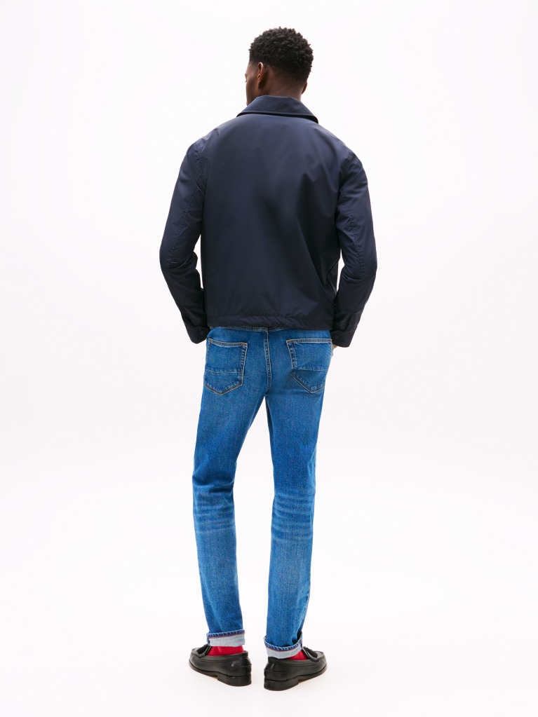 Blue Packable Water Repellent Zip-Thru Ivy Jacket  Men