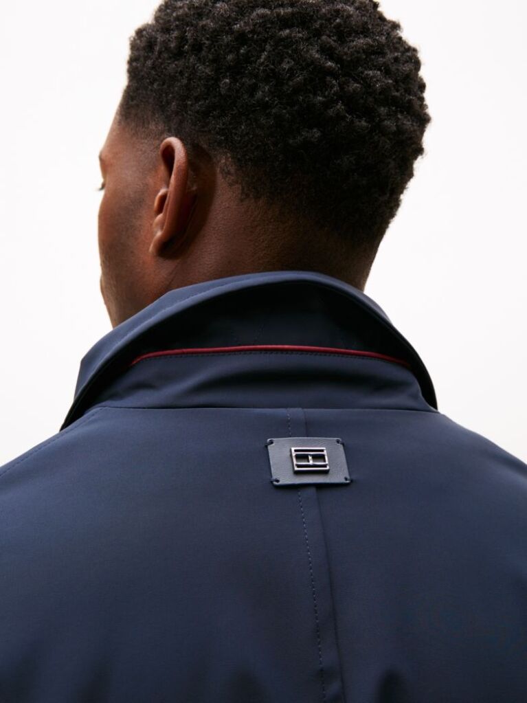 Blue Padded Performance Coat  Men
