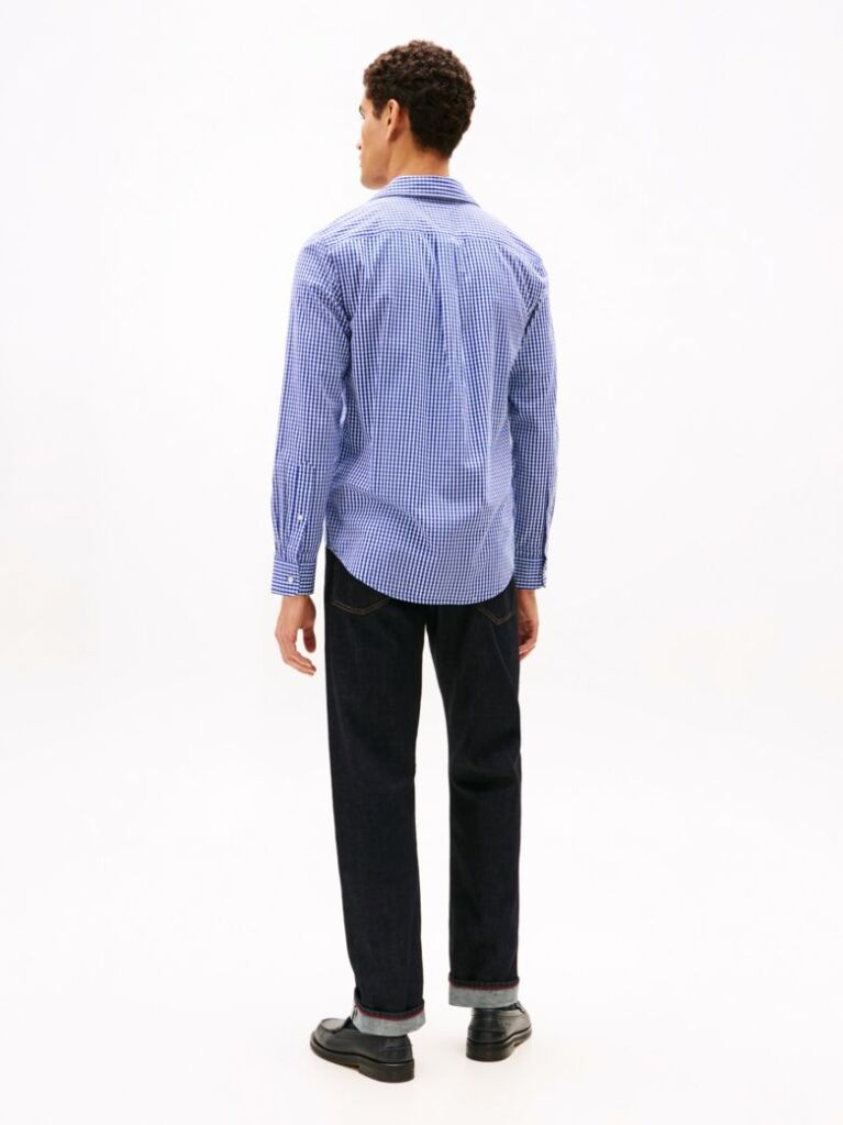 Multi TH Flex Regular Fit Gingham Shirt  Men
