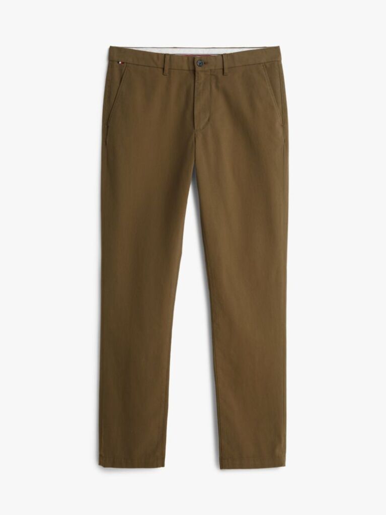 Green Denton Twill Chinos  Men