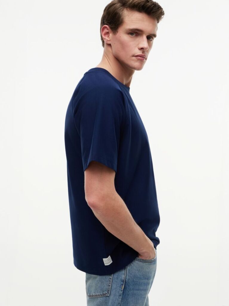 Blue Flag Raglan Sleeve Relaxed Jersey T-Shirt  Men