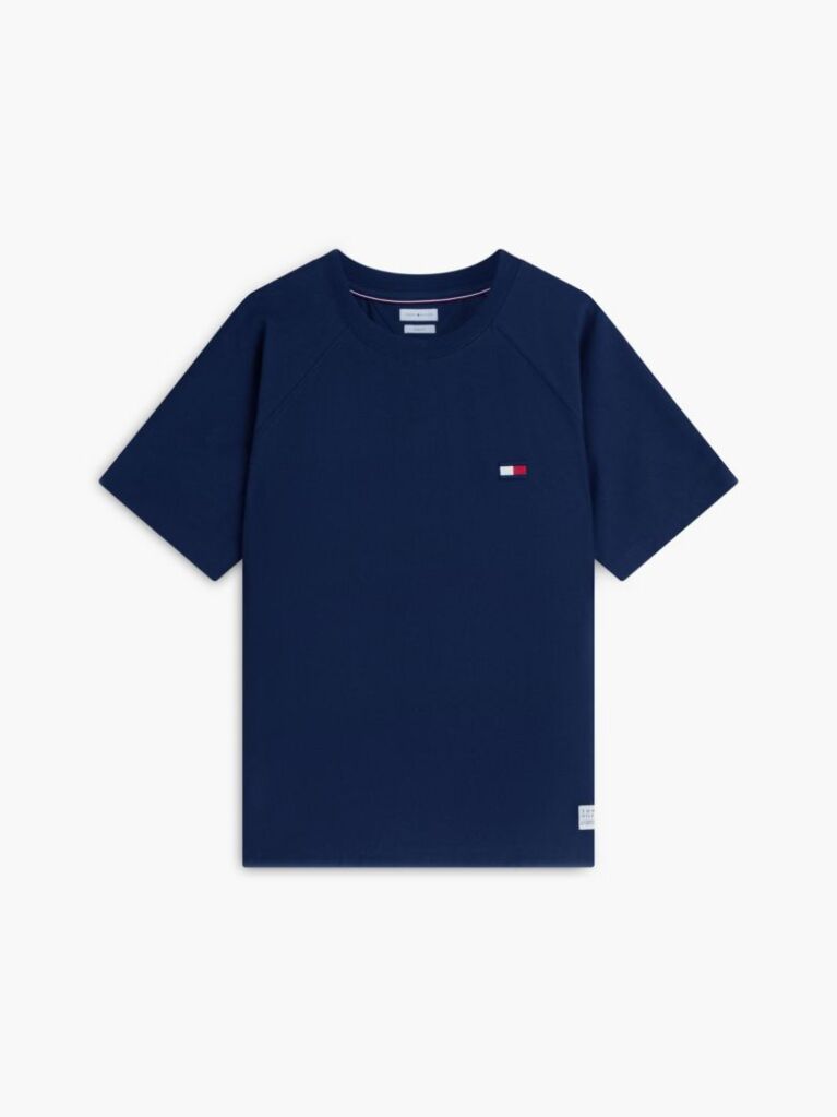 Blue Flag Raglan Sleeve Relaxed Jersey T-Shirt  Men