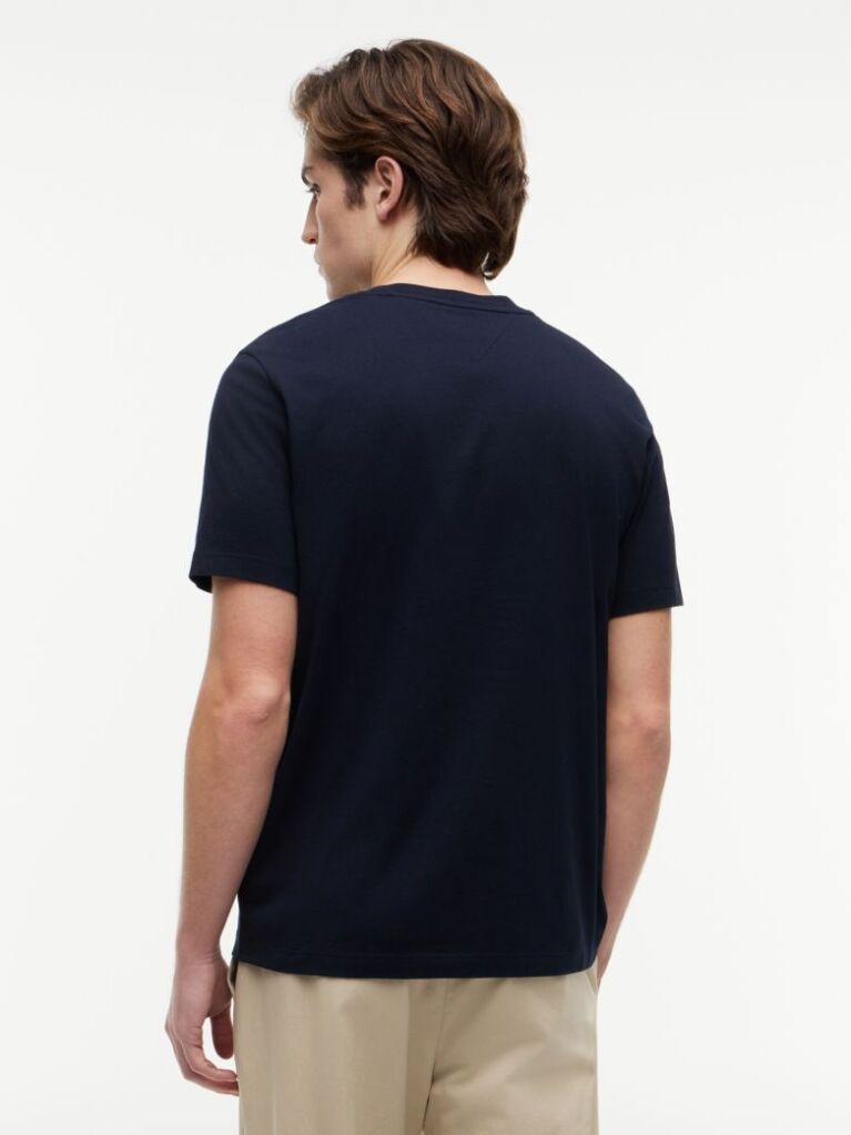 Blue Logo Jersey Crew Neck T-Shirt  Men