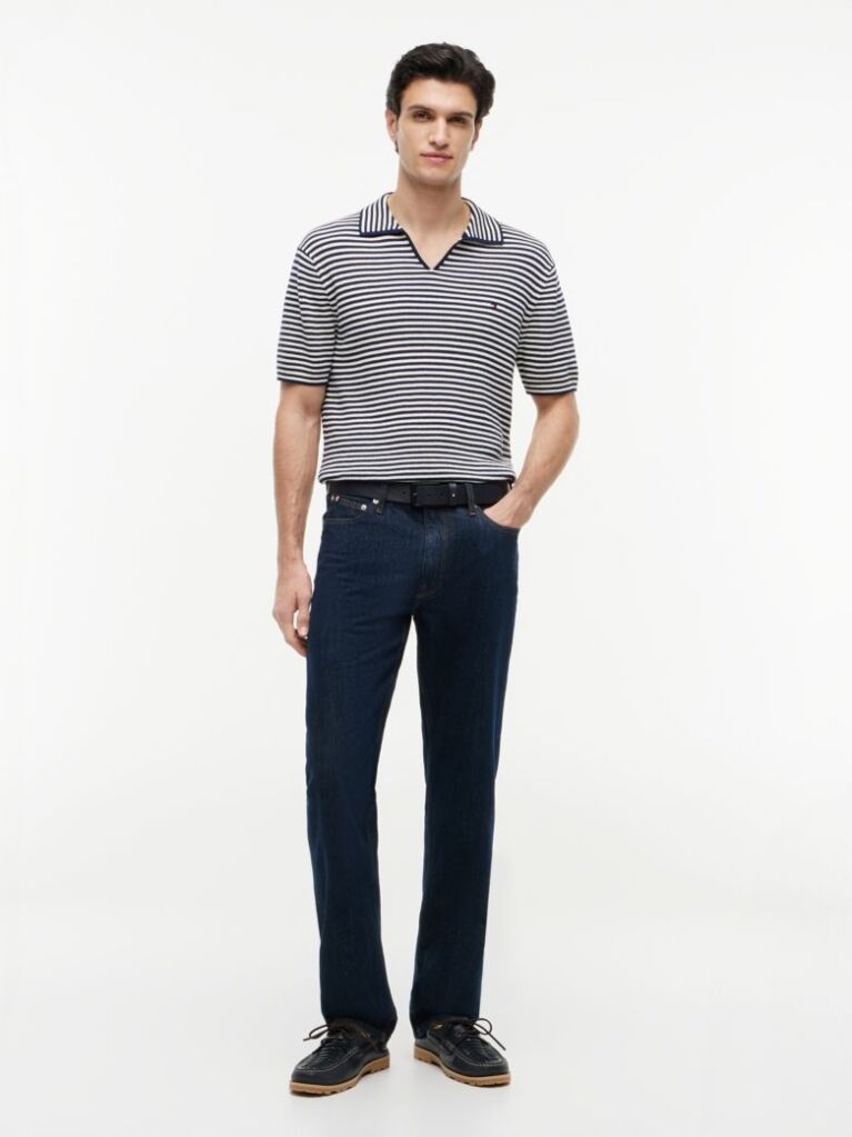 Multi Regular Fit Knit Polo Shirt  Men