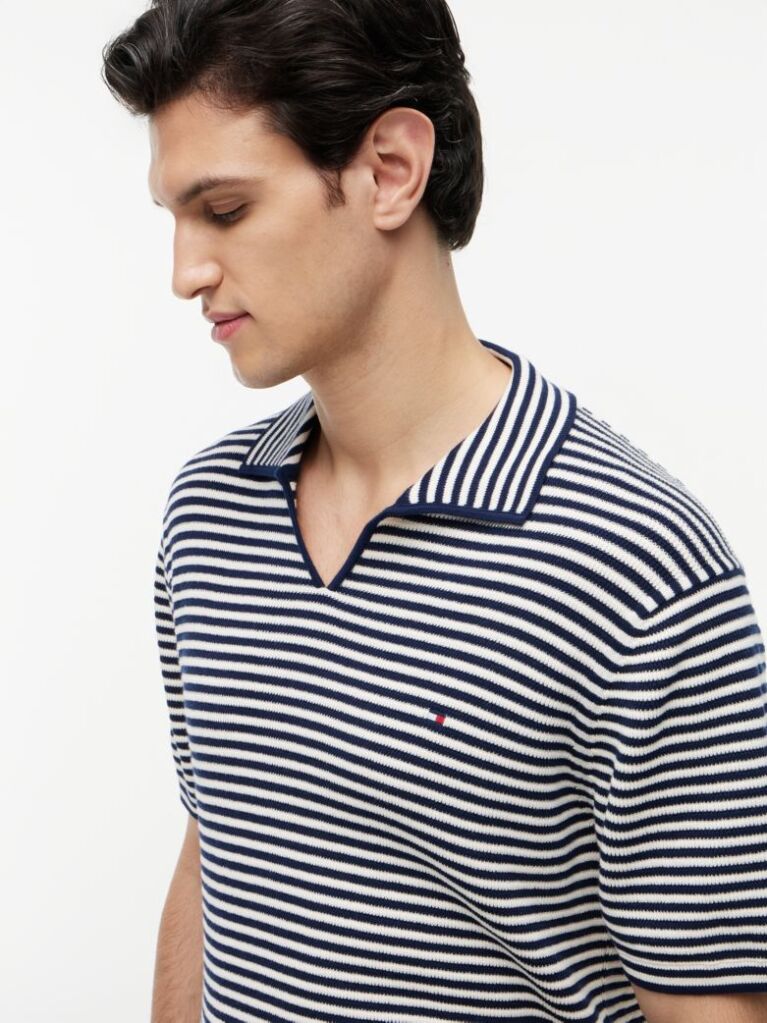 Multi Regular Fit Knit Polo Shirt  Men