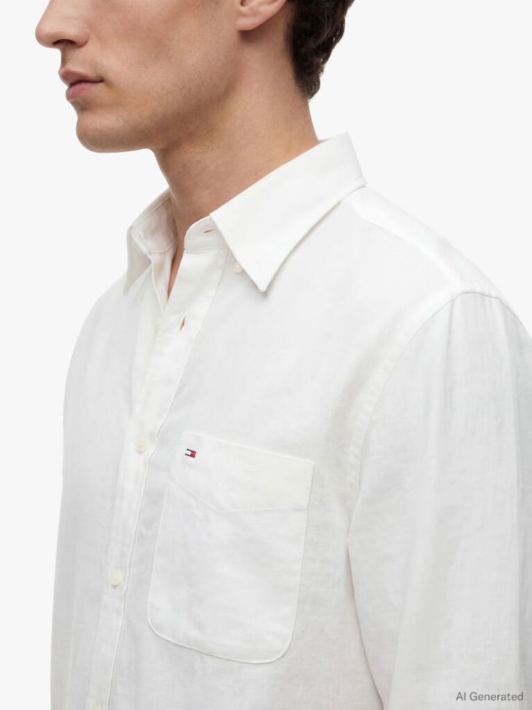 Multi Regular Fit Oxford Dobby Shirt  Men