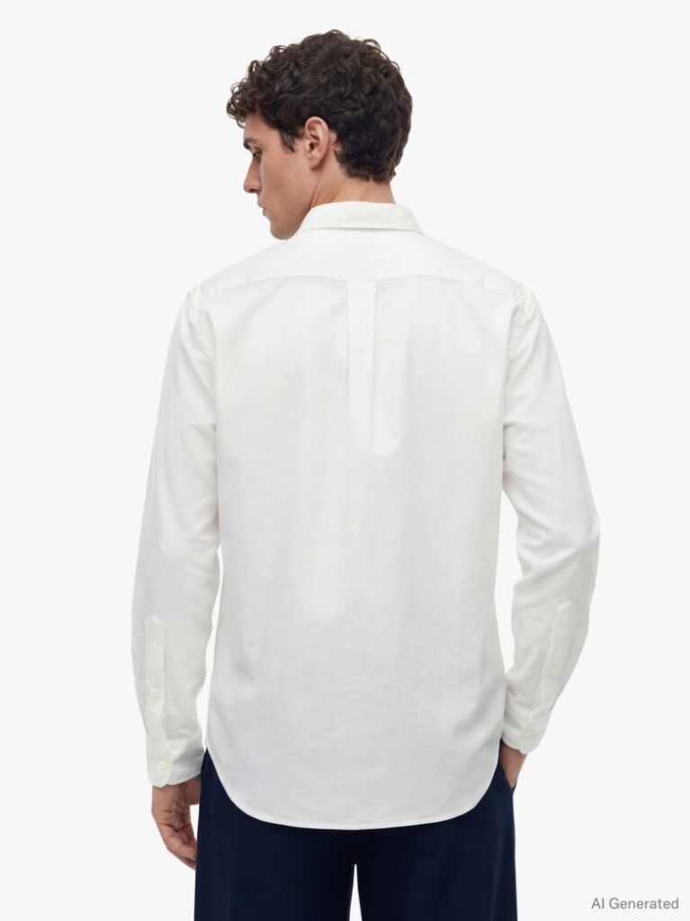 Multi Regular Fit Oxford Dobby Shirt  Men