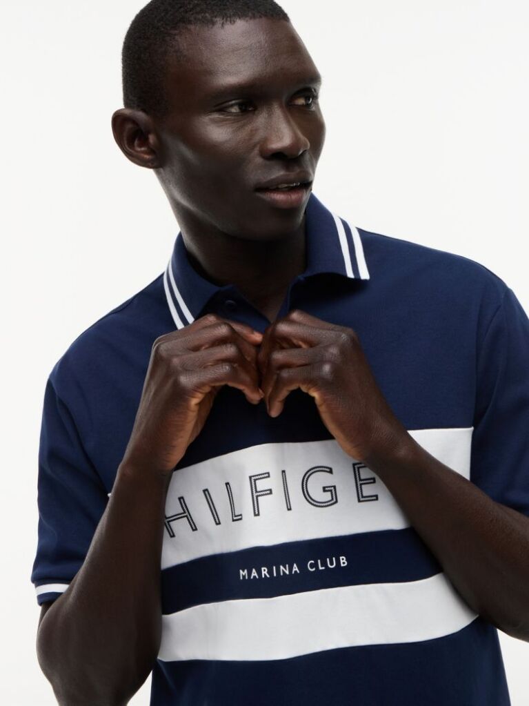 Multi Regular Fit Logo Tipped Polo Shirt  Men