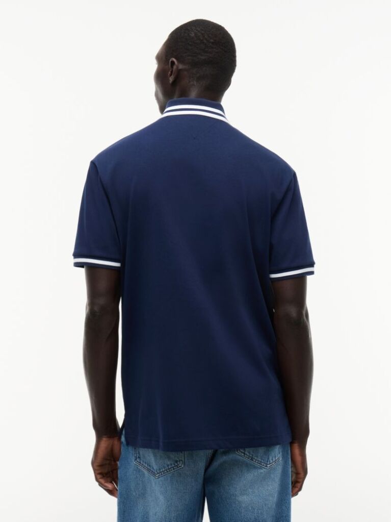 Multi Regular Fit Logo Tipped Polo Shirt  Men