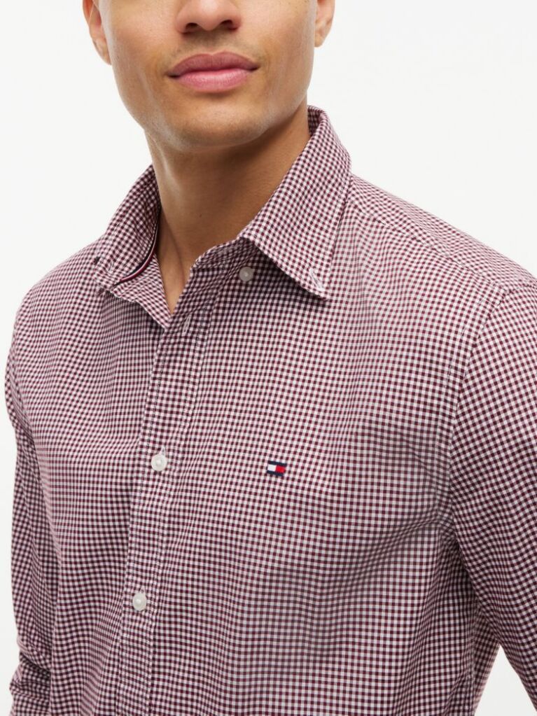 Multi Regular Fit Flex Gingham Shirt  Men