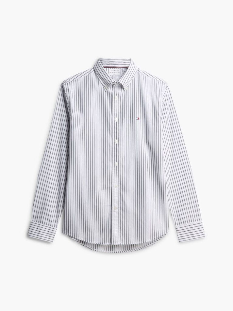 Multi Regular Fit Flex Stripe Shirt  Men