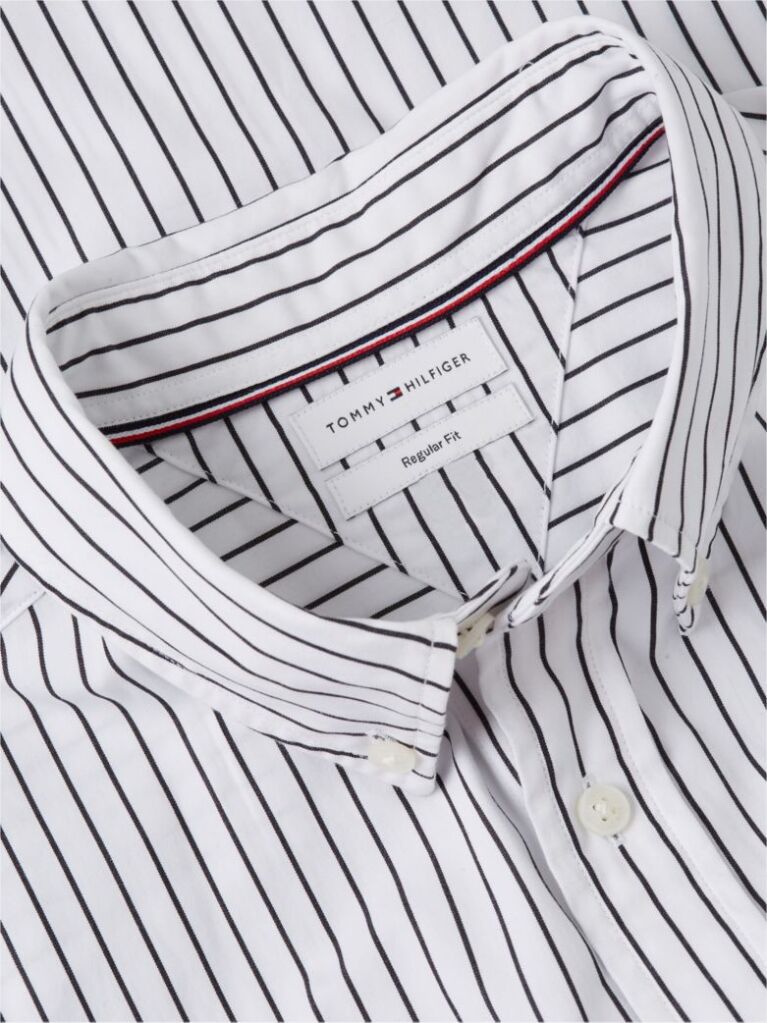 Multi Regular Fit Flex Stripe Shirt  Men