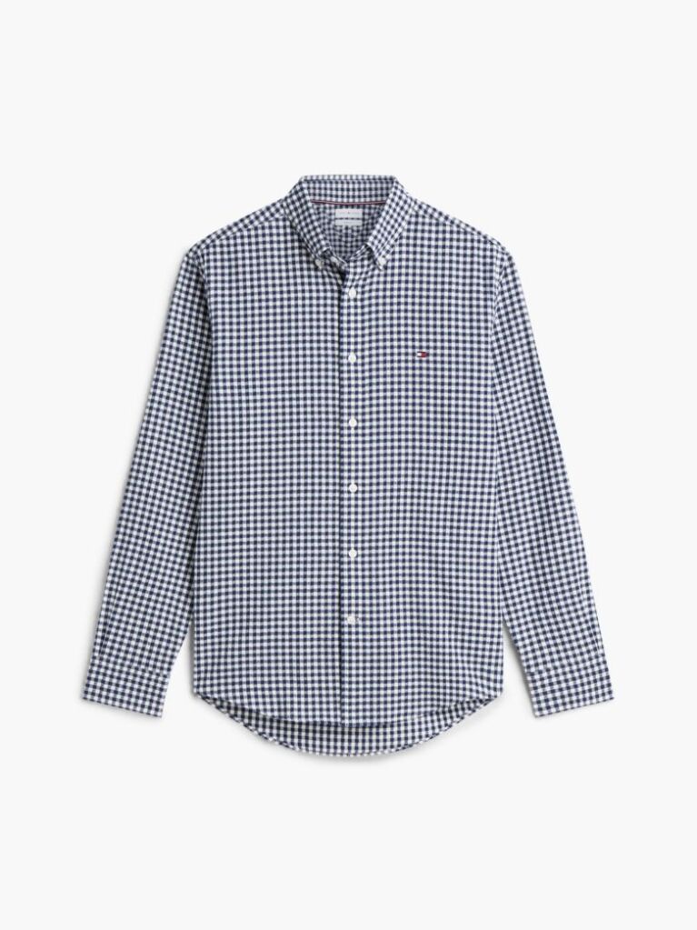 Multi Regular Fit Gingham Dobby Flannel Shirt  Men