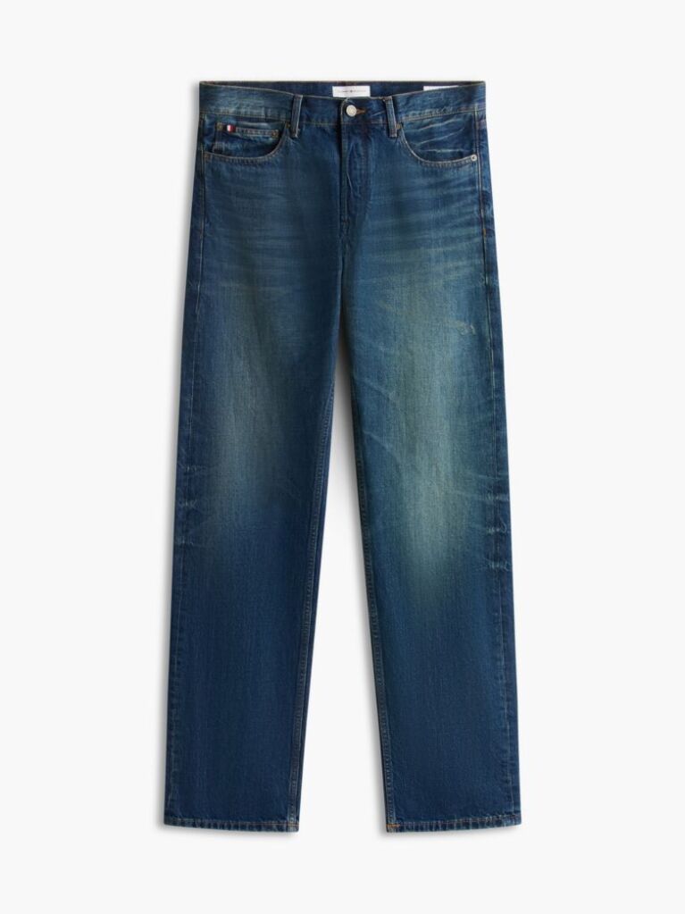 Blue Dover Regular Straight Faded Jeans  Men