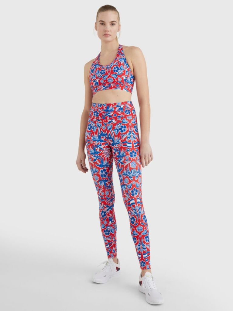 Multi Sport Medium Support Floral Bra  Women