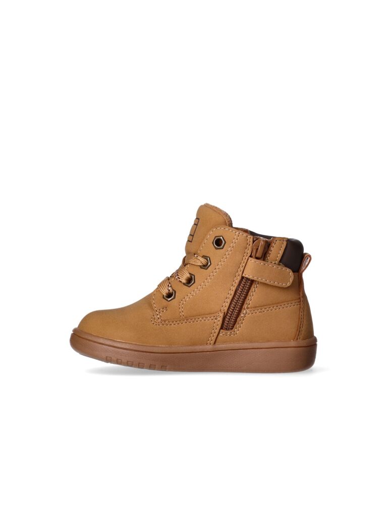 Yellow Lace-Up Bootie  Kids Unisex