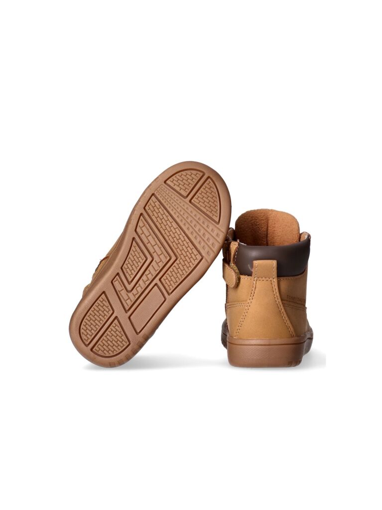 Yellow Lace-Up Bootie  Kids Unisex