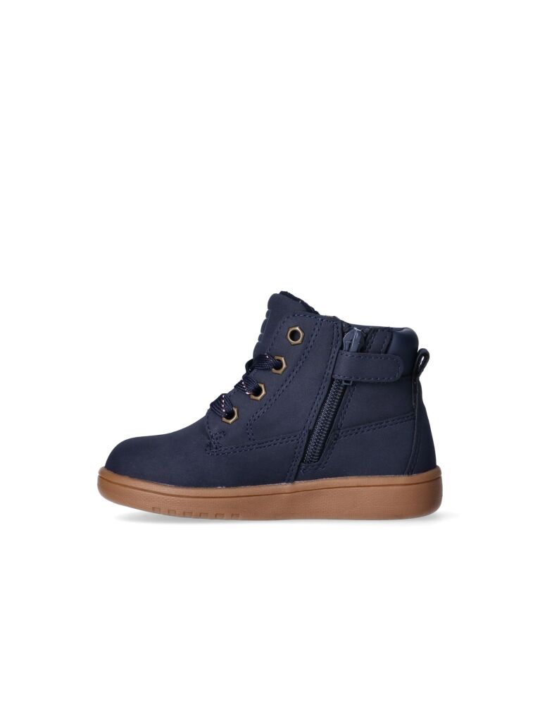 Blue Lace-Up Bootie  Kids Unisex