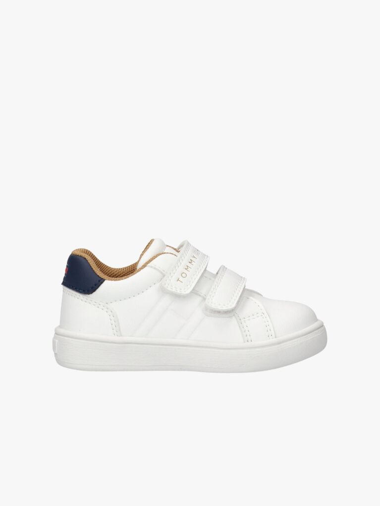 White Signature Low-Top Sneakers  Kids Unisex