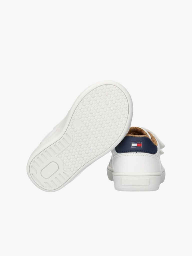 White Signature Low-Top Sneakers  Kids Unisex