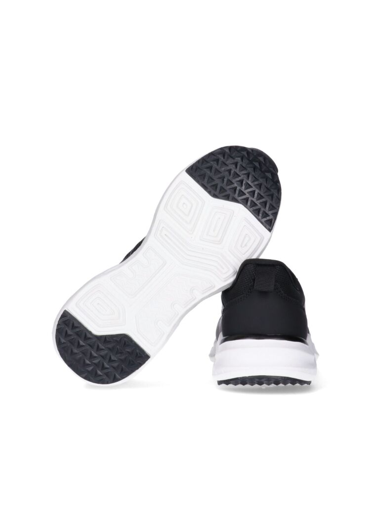 Black Low-Cut Lace Up Sneakers  Kids Unisex