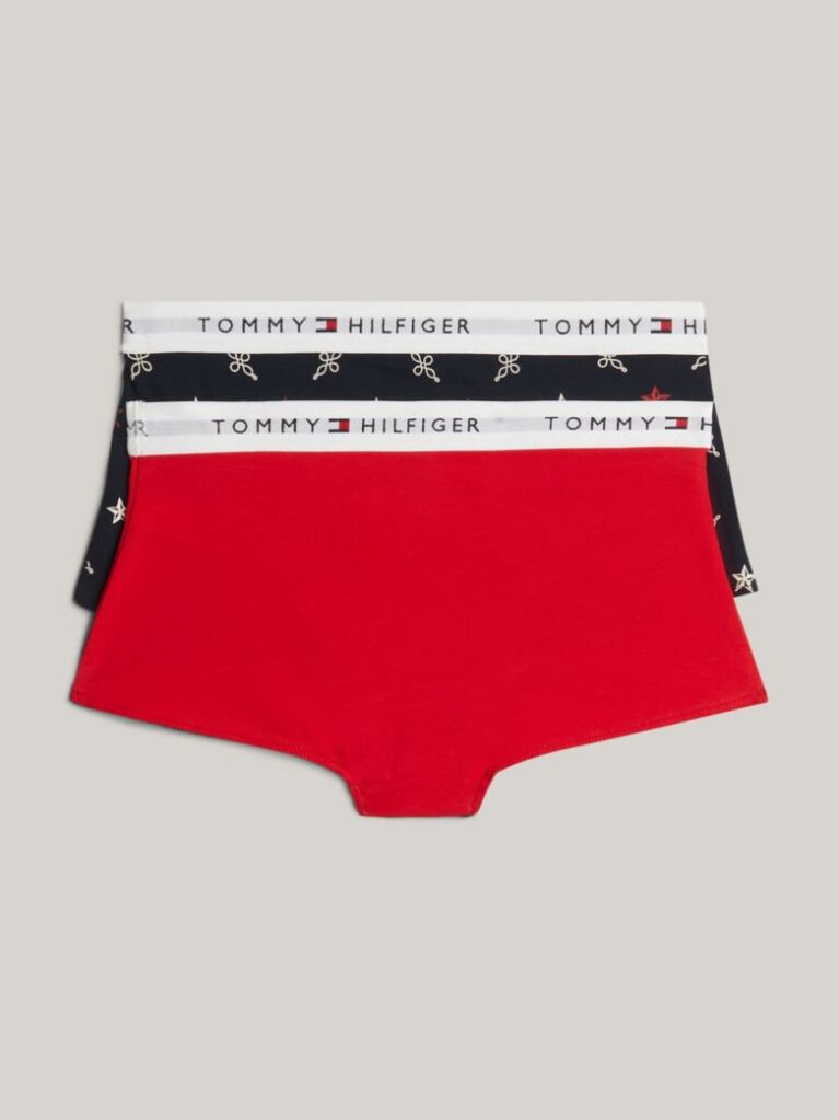 Multi 2-Pack Print Shorty Briefs  Girls