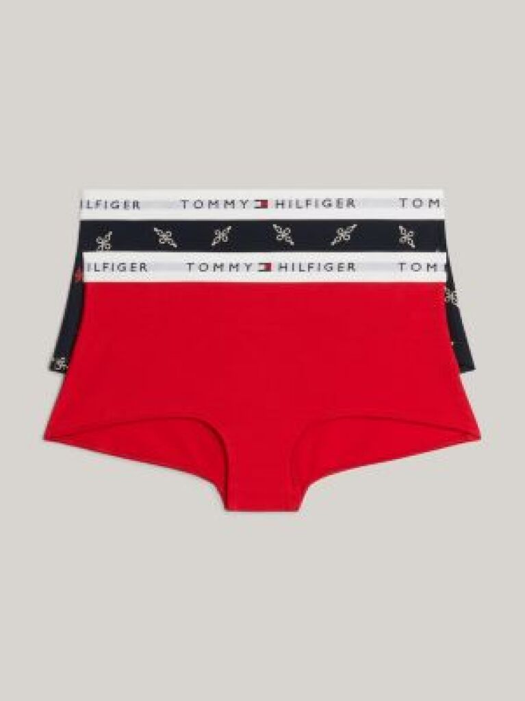 Multi 2-Pack Print Shorty Briefs  Girls