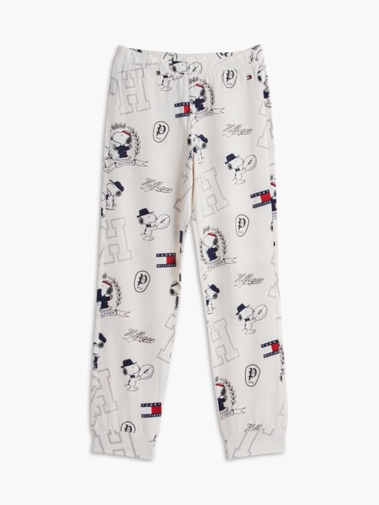 Multi Signature Peanuts® Print Jersey Pyjama Set  Kids Unisex