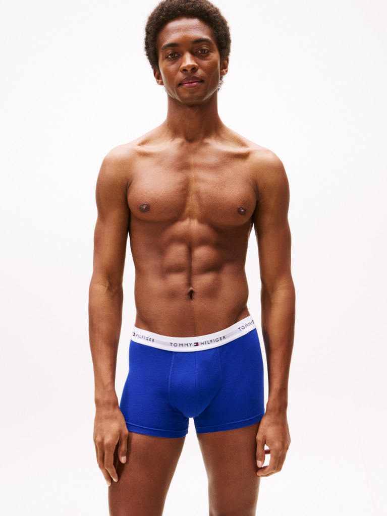 Multi 3-Pack Logo Trunks  Men