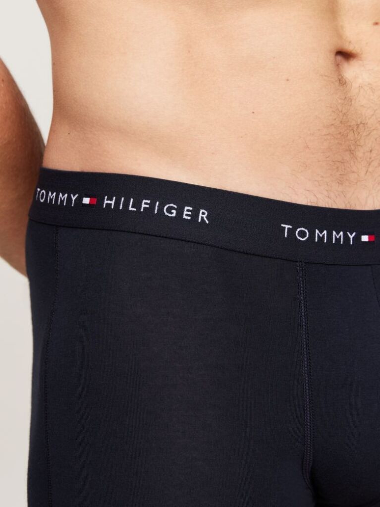 Multi 3-Pack Logo Waistband Trunks  Men