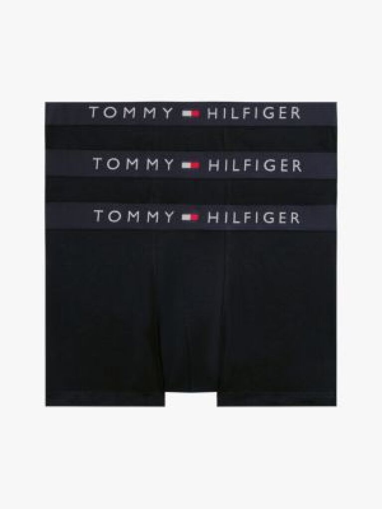 Multi 3-Pack TH Original Logo Waistband Trunks  Men