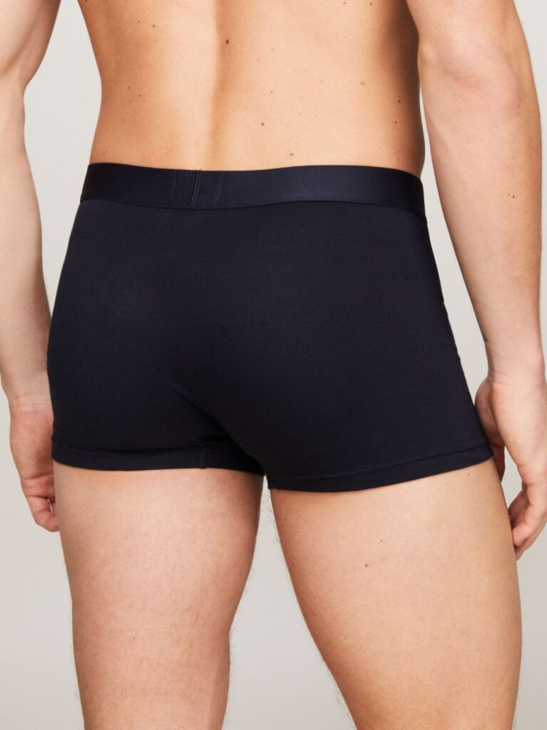 Multi 3-Pack TH Original Logo Waistband Trunks  Men