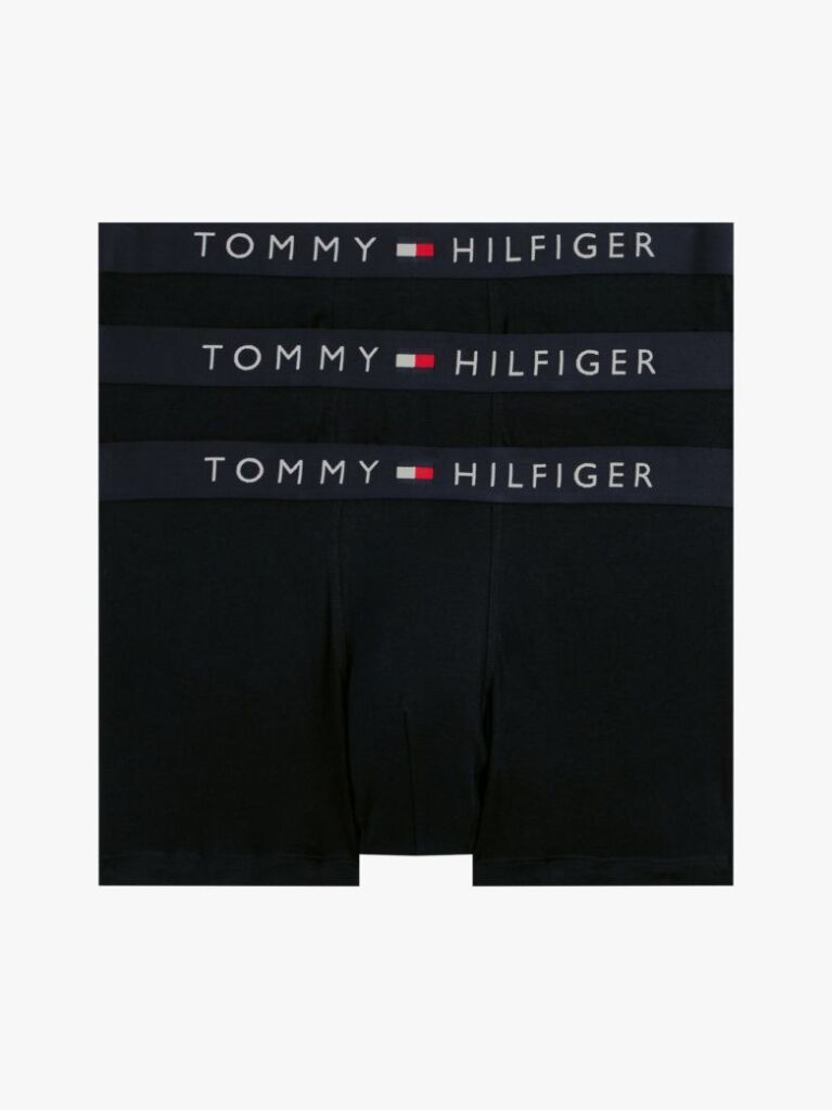 Multi 3-Pack TH Original Logo Waistband Trunks  Men