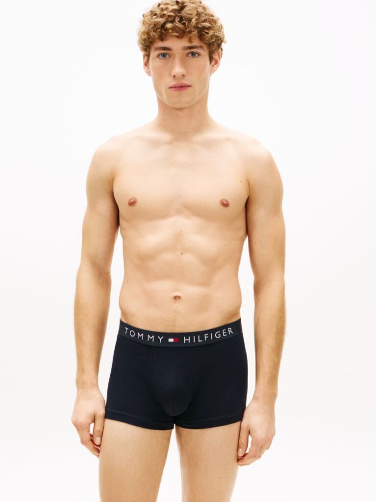 Multi 3-Pack TH Original Logo Waistband Trunks  Men