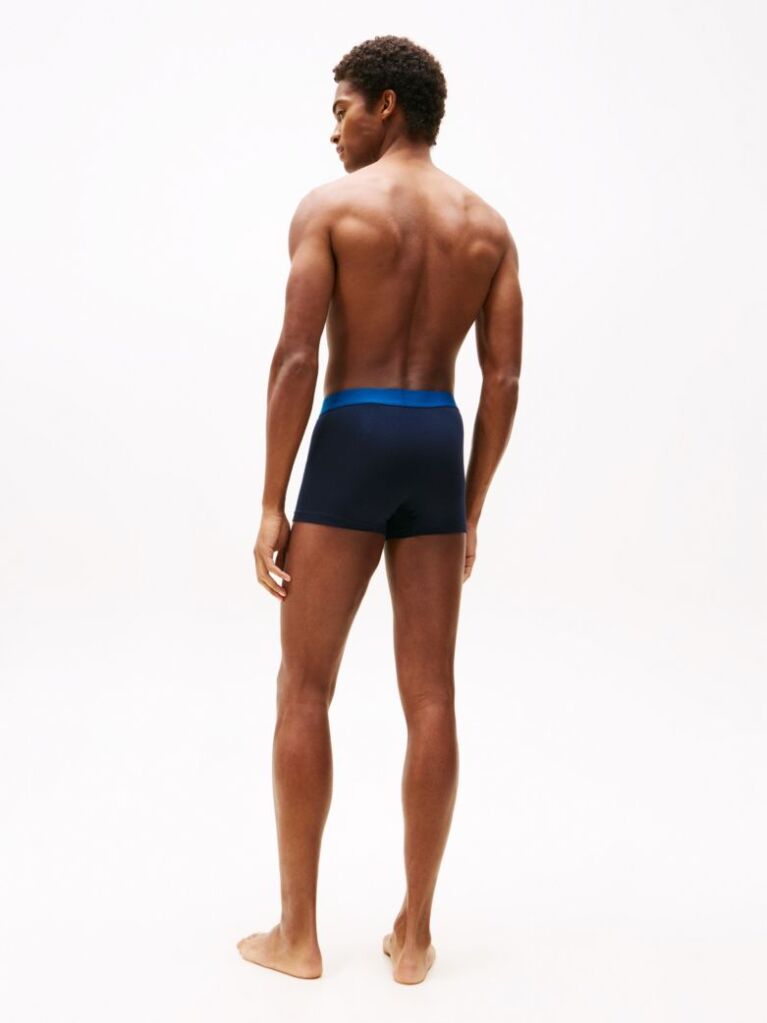 Multi 3-Pack TH Original Logo Waistband Trunks  Men