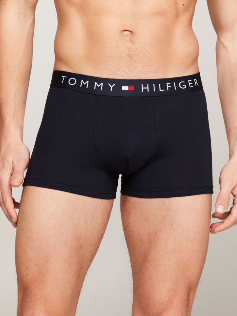 Multi 3-Pack TH Original Logo Waistband Trunks  Men