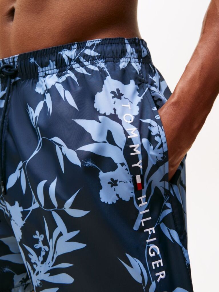 Multi Original Ombré Mid Length Swim Shorts  Men